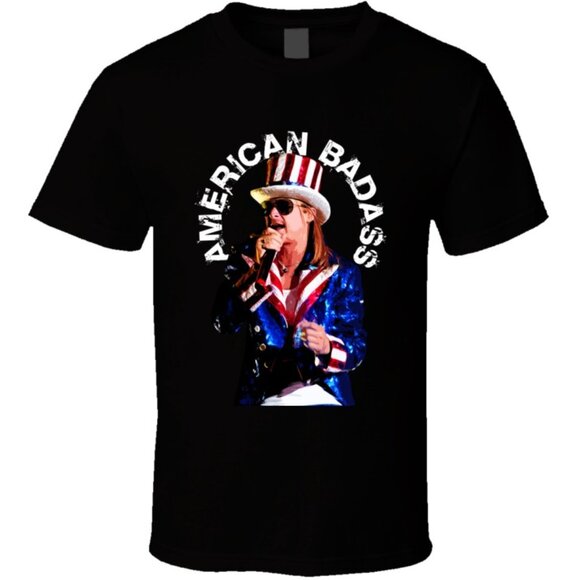 Kid Rock American Badass Stars And Stripes USA Country Rock Music Fan Graphic 05 - Picture 1 of 5